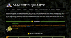 Desktop Screenshot of majestic-quartz.com